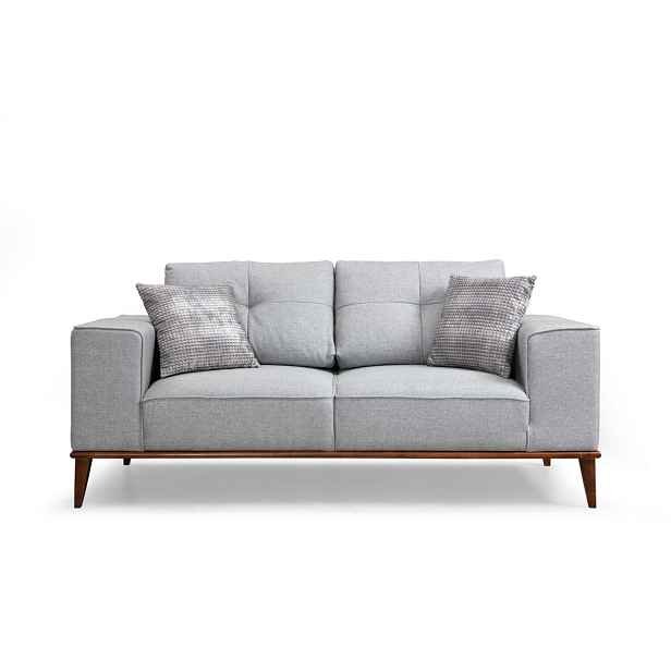 Hanah Home Dvoumístná pohovka Montana 184 cm šedá