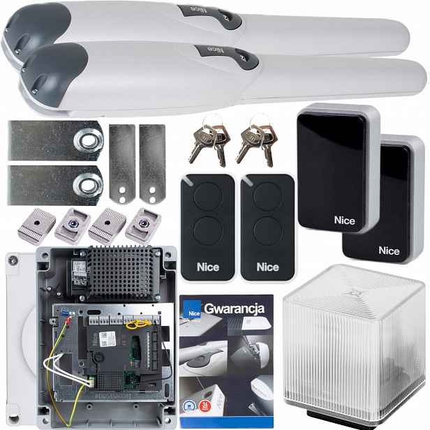 Sada pro automatizaci brány Nice Wingo 3524 lampa