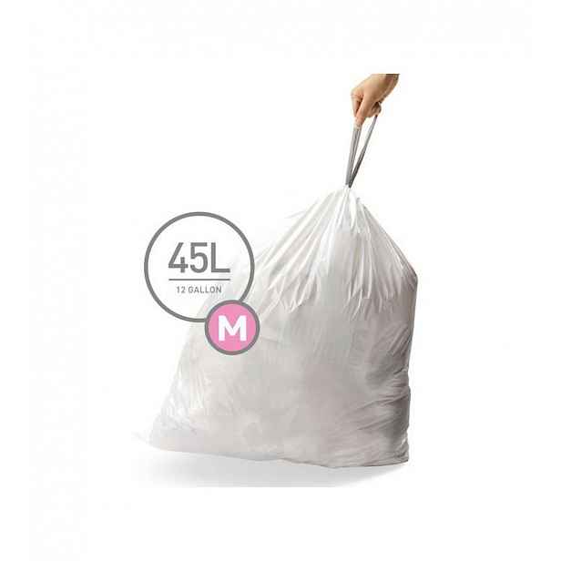 Simplehuman - Sáčky do odpadkového koše 45 l, typ M, 60 ks CW0261