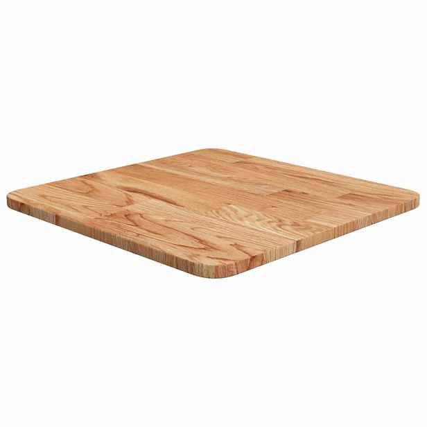 vidaXL Čtvercová stolní deska světle hnědá 40x40x1,5 cm ošetřený dub