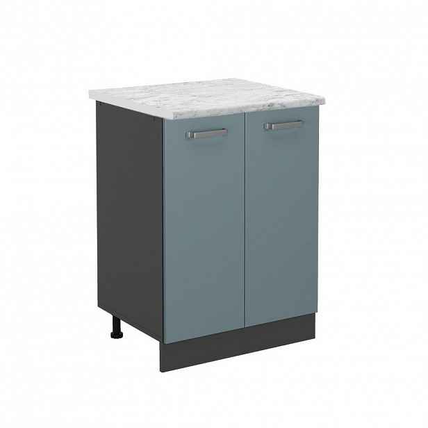 Vicco SPODNÍ SKŘÍŇKA KUCHYŇSKÉ LINKY R-Line Modrošedá 60 cm PD Mramor