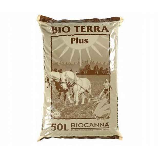 BioCanna Terra Plus Canna květinová zemina substrát bio canna organická 50 l