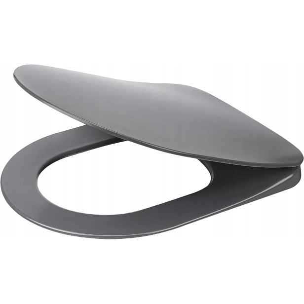 Deante Deska slim pomalu padající Peonia antracit titanium Cde_dsoz