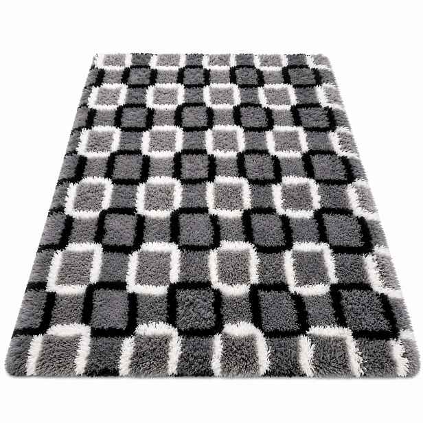 Koberec protiskluzový, moderní měkký obývací pokoj 200x300