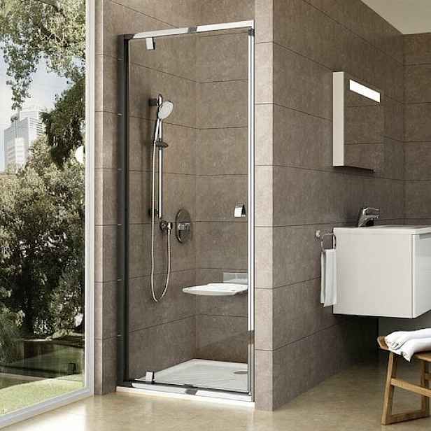 Sprchové dveře 80x190 cm Ravak Pivot chrom lesklý 03G40C00Z1