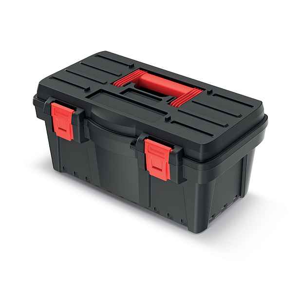 Prosperplast Kufr na nářadí DAKER I 47,6 x 25,8 x 22,6 cm černý