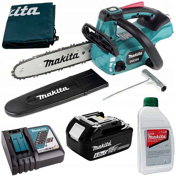 Řetězová pila 18V 25 cm 1x6 Ah Makita DUC254Z