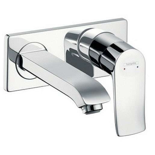 Umyvadlová baterie Hansgrohe Metris bez podomítkového tělesa chrom 31085000