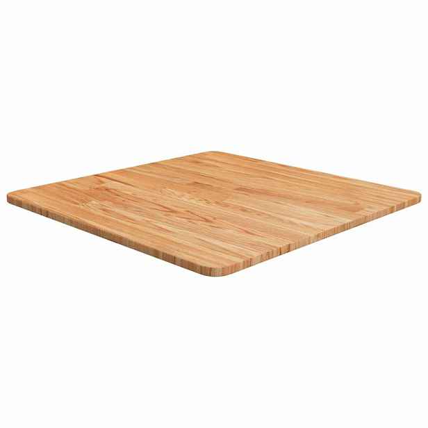 vidaXL Čtvercová stolní deska světle hnědá 60x60x1,5 cm ošetřený dub