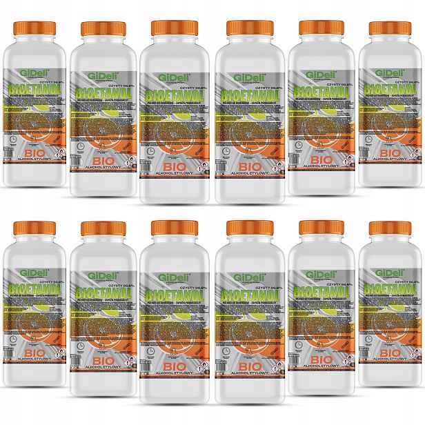 Bioetanol do krbu 12 x 1L vůně pomeranče biopalivo