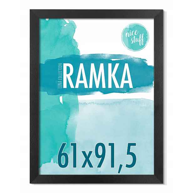 Rámeček 61x91,5 Rámeček na fotografie 61x91,5 rámečky na fotografie černá Mdf