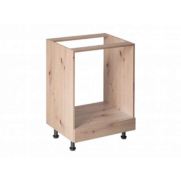 Kuchyňská skříňka pro vestavnou troubu VALEN - šířka 60 cm, dub artisan