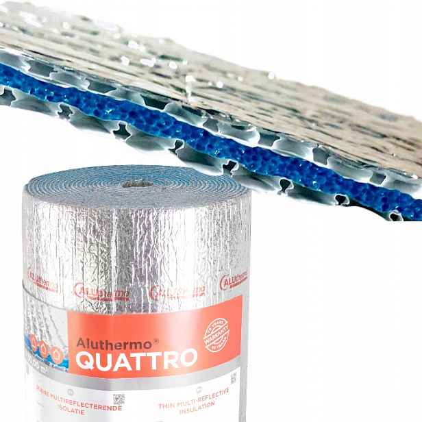 Aluthermo Quattro – tepelná izolace 5MB/6M2 Čistý vzduch!