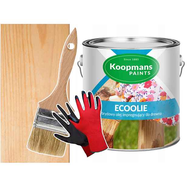 Olej na terasu Koopmans Ecoolie Bezbarvý Uv 2,5L