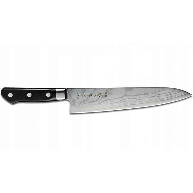 Šéfkuchařský nůž Gyuto 240 Tojiro Classic Damascus VG-10
