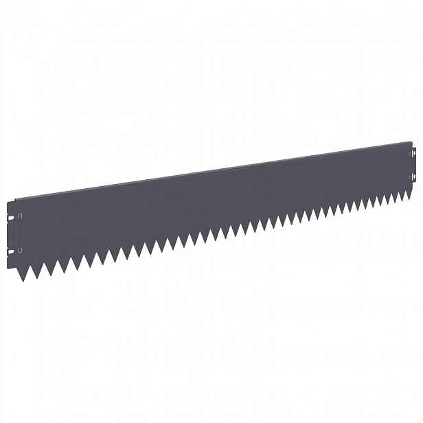 vidaXL Okraj trávníku 10 ks 103 x 15 cm Ocel Antracitová