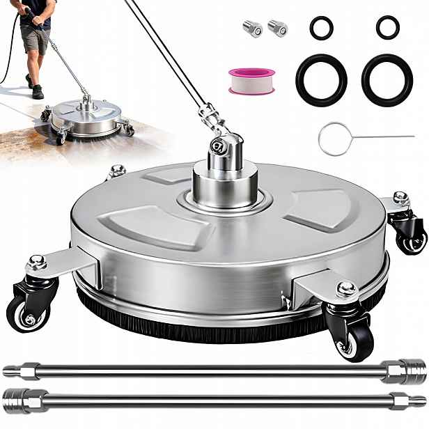 14" Tlaková Myčka 4000 Psi, Čistič Podvozku Pro Dlažební Kostky A Vozidla