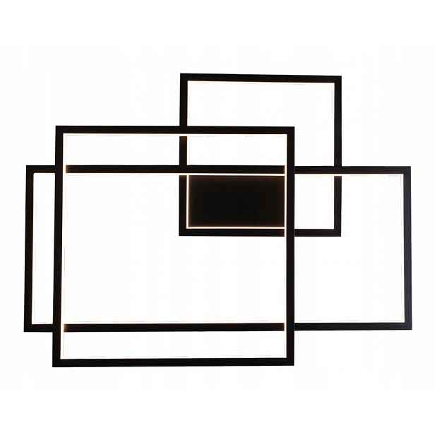 Nástěnná Led lampa Geometric černá MaxLight