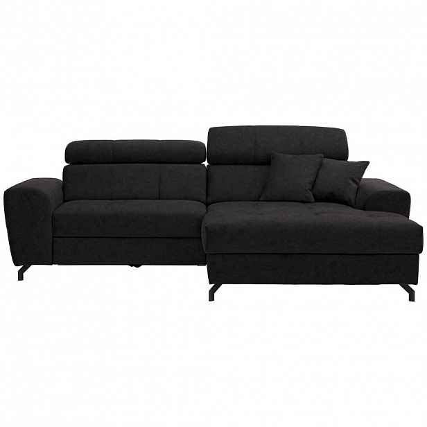 Carryhome ROHOVÁ SEDAČKA, textil, barvy grafitu
