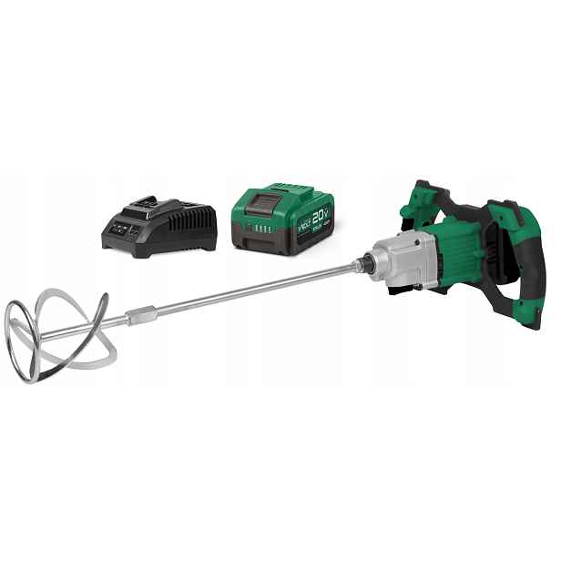 Míchačka HMS20-120BLCS Set Akumulátor 4AH 20V S-volt Stalco S-97355