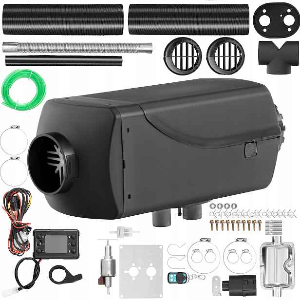 Naftové Topidlo Diesel Webasto Ohřívač Vzduchu LCD Pilot 12V 8kW