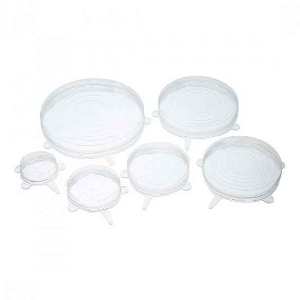 Sada 6 flexibilních silikonových víček - od Kitchen Craft