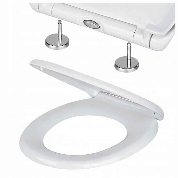 Wc Sedátko S Pomalým Sklápěním, Odnímatelný Standard Cersanit, Kolo Roka Bílá
