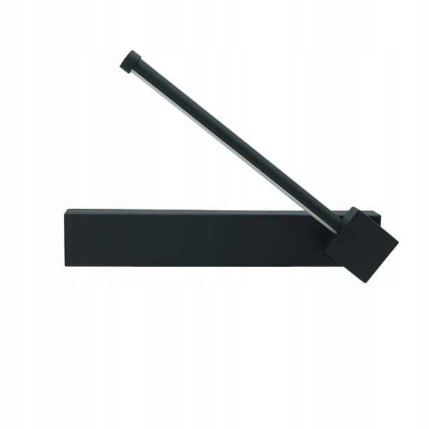 Led nástěnné svítidlo nastavitelné, černé, podlouhlé, 30 cm do ložnice IdeaLed