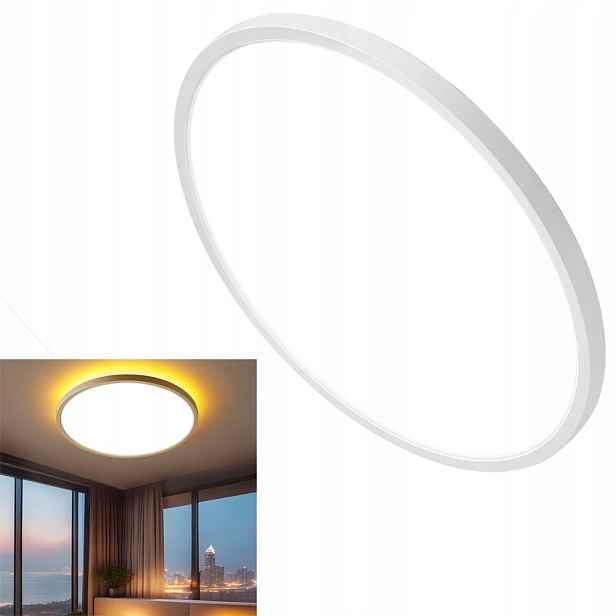 stropní svítidlo Led Stropní Svítidlo Ring Bílá regulace Barvy Světla Moderní 24W