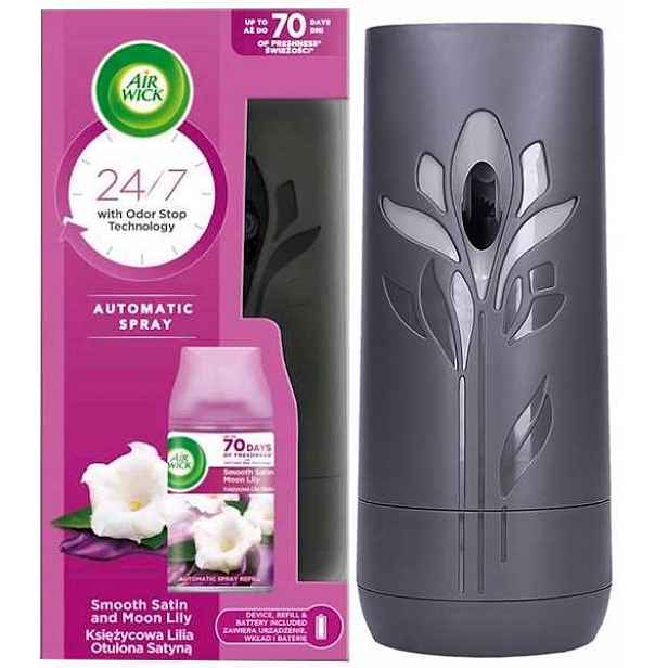 Air Wick Freshmatic Měsíční lilie obalená saténem/Satin Moon Lily 250 ml
