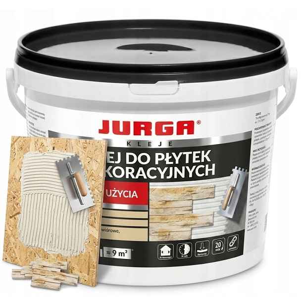 Jurga Lepidlo D1 15 kg pro Gresu Klinker a Sádru Osb a vnitřní omítky