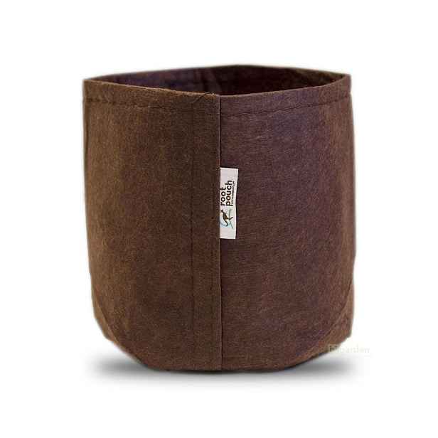 Květináč textilní hnědý 3.8 l Root Pouch
