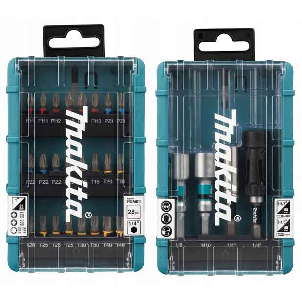 Makita E-25068 Sada Nástavců Bitů Nástavce Impact Premier 28 Kusů
