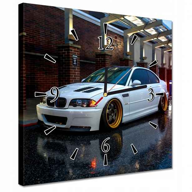 Hodiny 30x30 Bmw pneumatiky