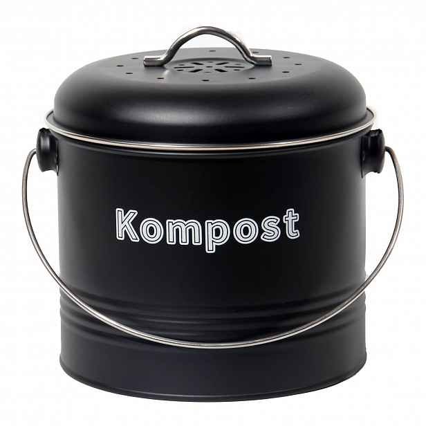 Koš Na Bio Odpad 3,5 L Kovový S Filtrem