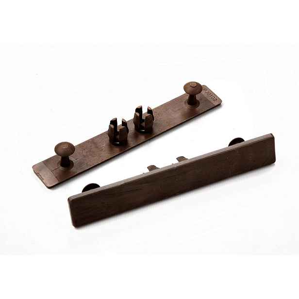 Krytka terasového prkna plastová DŘEVOplus PROFI walnut 23×138 mm
