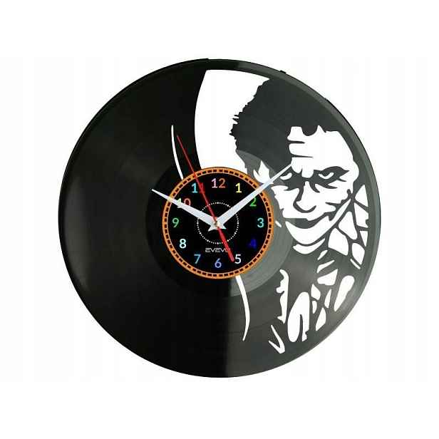 Joker Nástěnné hodiny Vinylová deska Moderní dekorativní jako Dárek k narozeninám