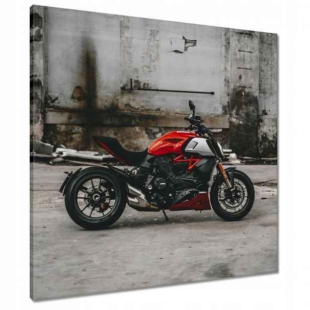 Obrazy 70x70 Červené Ducati Motocykl