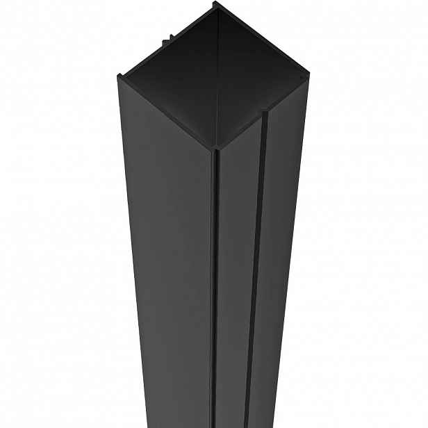 Rozšiřovací profil pro sprchové dveře Porte L/P - černá - 30 mm