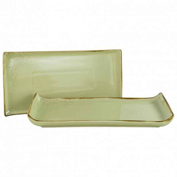 Creatable SADA SERVÍROVACÍCH PODNOSŮ kamenina keramika 16,5/33 cm