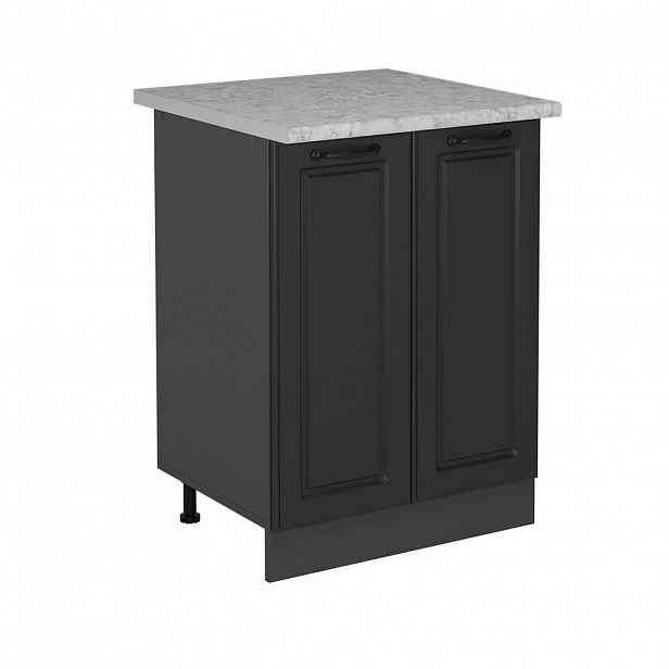 Vicco SPODNÍ SKŘÍŇKA KUCHYŇSKÉ LINKY R-Line Antracitový venkovský dům 60 cm PD Mramor