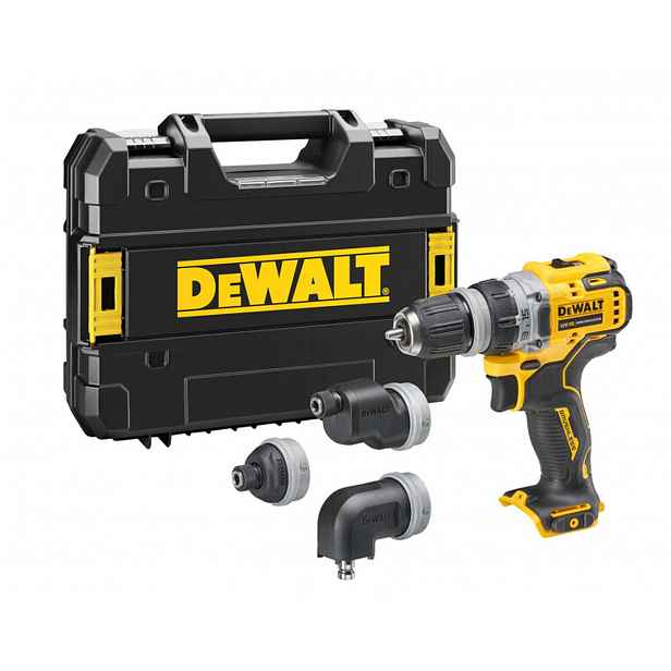 DeWALT - 12V AKU vrtačka 4v1, bez baterie a nabíječky DCD703NT