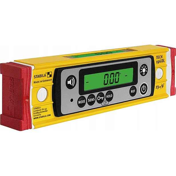 Elektronická vodováha 23 cm Tech 196 DL Stabila