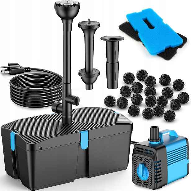 Jezírková Pumpa S Filtrem A Fontánou 60 W 3100 L/h