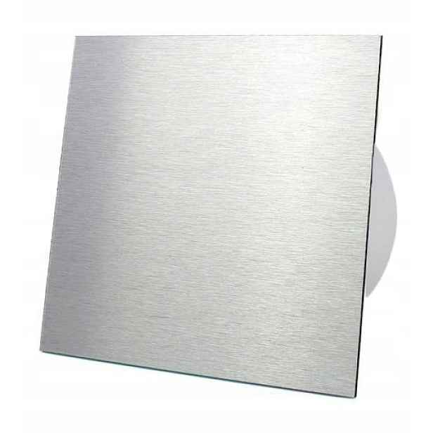 Koupelnový ventilátor dRim Ø125 Hs hliníkový panel