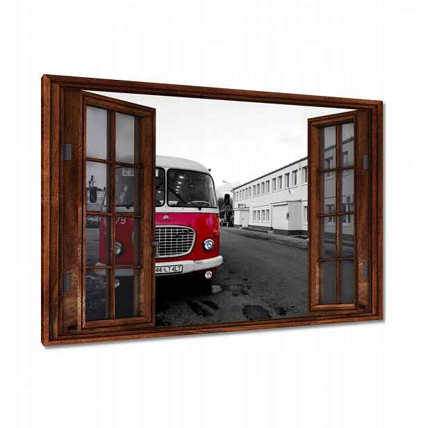 Obrazy 90x60 Červený Jelcz Okurka