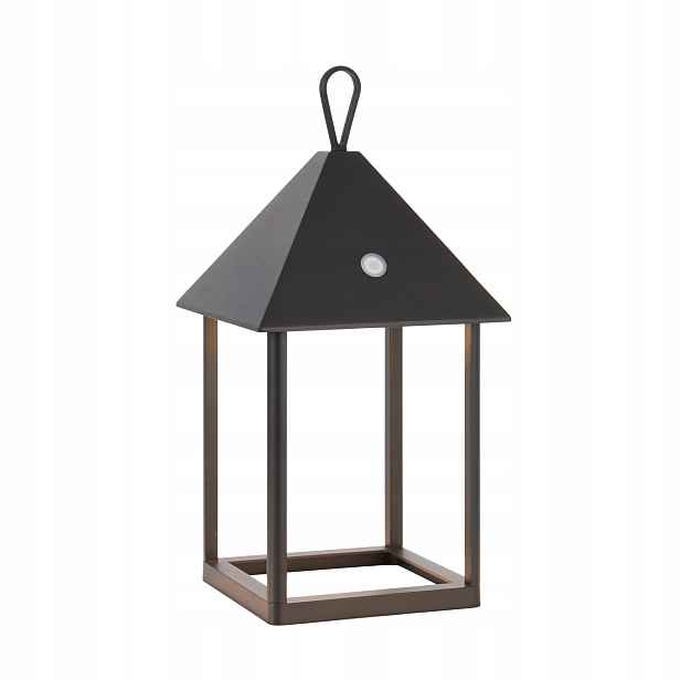 Endon Led terasová lampa 3,15W IP44, matná černá, s držákem a Akumulátor