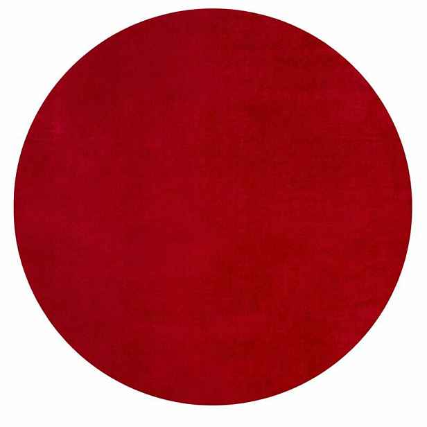 Kusový koberec Joy 1400 red kruh, 200x200 (průměr) kruh, červená, chodba / předsíň, Ayyildiz