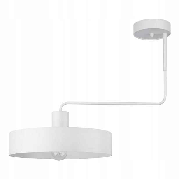 Stropní nástěnná lampa Bílý kov E27 Vyměnitelný zdroj Sigma Lighting