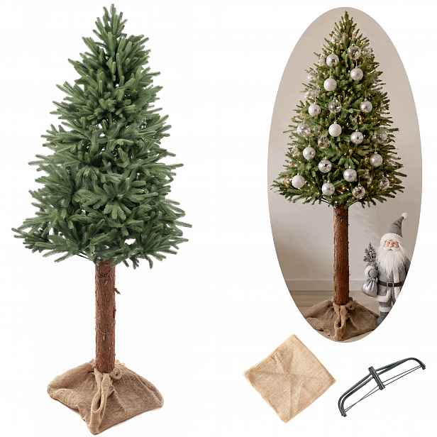 Umělý Vánoční Stromek Na Kmeni 220 cm Full Pe 08 100% 326 Tips